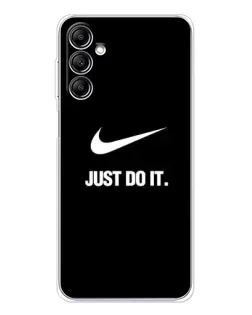 Чехол для Samsung Galaxy M36 5G с картинкой «Классический принт Nike»