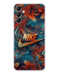 Чехол для Samsung Galaxy M36 5G с картинкой «Nike в абстракции»