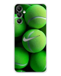 Чехол для Samsung Galaxy M36 5G с картинкой «Теннисные мячи Найк»