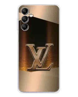 Чехол для Samsung Galaxy M36 5G с картинкой «LV — золотое сияние»