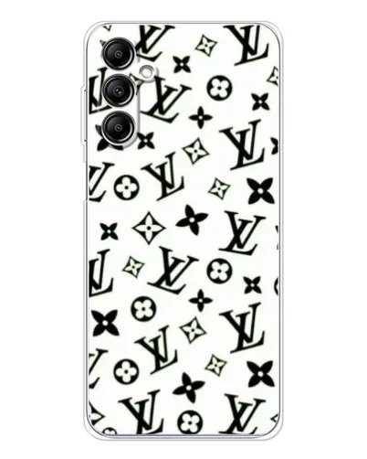 Чехол для Samsung Galaxy M36 5G с картинкой «Монохромный хаос LV» Чехол для Samsung Galaxy M36 5G с картинкой «Монохромный хаос LV»