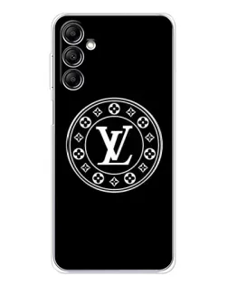 Чехол для Samsung Galaxy M36 5G с картинкой «LV — печать стиля»