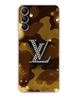 Чехол для Samsung Galaxy M36 5G с картинкой «Камуфляжный Louis Vuitton»