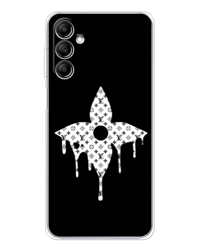 Чехол для Samsung Galaxy M36 5G с картинкой «Цветочная монограмма» Чехол для Samsung Galaxy M36 5G с картинкой «Цветочная монограмма»