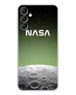Чехол для Samsung Galaxy M36 5G с картинкой «NASA — лунный градиент»