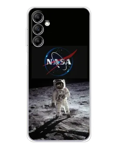 Чехол для Samsung Galaxy M36 5G с картинкой «Астронавт на Луне»