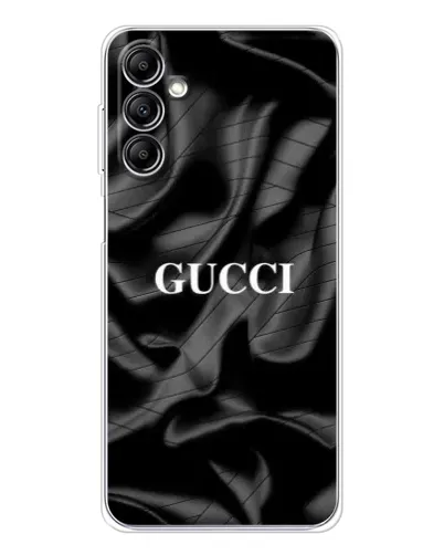 Чехол для Samsung Galaxy M36 5G с картинкой «Gucci — шелковые волны»