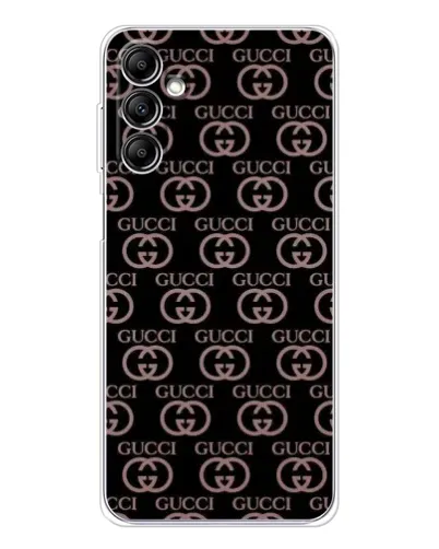 Чехол для Samsung Galaxy M36 5G с картинкой «Классическая монограмма Gucci»