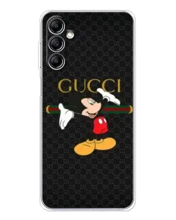 Чехол для Samsung Galaxy M36 5G с картинкой «Микки Маус Gucci»