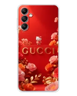 Чехол для Samsung Galaxy M36 5G с картинкой «Gucci — золотой сад»