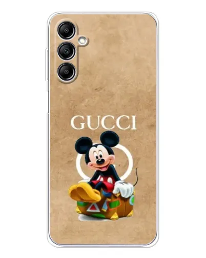 Чехол для Samsung Galaxy M36 5G с картинкой «Микки Маус Gucci — крафт»