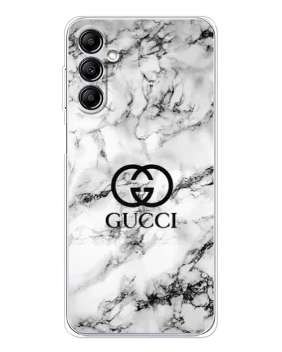 Чехол для Samsung Galaxy M36 5G с картинкой «Gucci — мраморный шик»