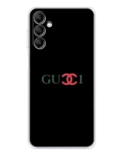 Чехол для Samsung Galaxy M36 5G с картинкой «Gucci — красный градиент»