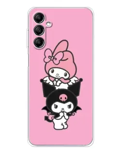 Чехол для Samsung Galaxy M36 5G с картинкой «My Melody и Kuromi» Чехол для Samsung Galaxy M36 5G с картинкой «My Melody и Kuromi»