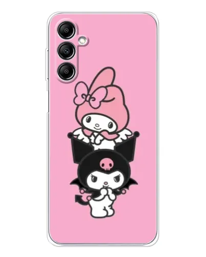 Чехол для Samsung Galaxy M36 5G с картинкой «My Melody и Kuromi»
