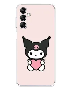 Чехол для Samsung Galaxy M36 5G с картинкой «Kuromi и сердце» Чехол для Samsung Galaxy M36 5G с картинкой «Kuromi и сердце»