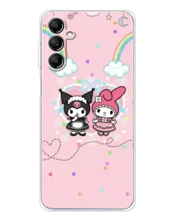 Чехол для Samsung Galaxy M36 5G с картинкой «My Melody и Kuromi» Чехол для Samsung Galaxy M36 5G с картинкой «My Melody и Kuromi»