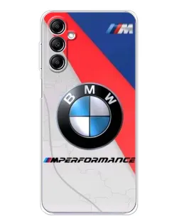 Чехол для Samsung Galaxy M36 5G с картинкой «BMW Performance стиль» Чехол для Samsung Galaxy M36 5G с картинкой «BMW Performance стиль»