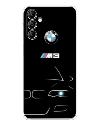 Чехол для Samsung Galaxy M36 5G с картинкой «Минималистичный принт BMW M3»