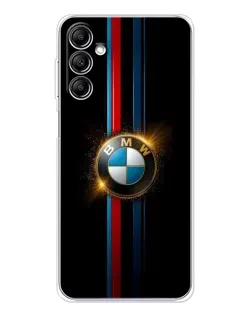 Чехол для Samsung Galaxy M36 5G с картинкой «BMW M-Power неон»