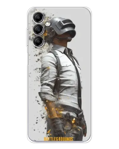 Чехол для Samsung Galaxy M36 5G с картинкой «PUBG — боец в пыли» Чехол для Samsung Galaxy M36 5G с картинкой «PUBG — боец в пыли»
