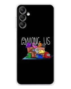 Чехол для Samsung Galaxy M36 5G с картинкой «Логотип Among Us» Чехол для Samsung Galaxy M36 5G с картинкой «Логотип Among Us»