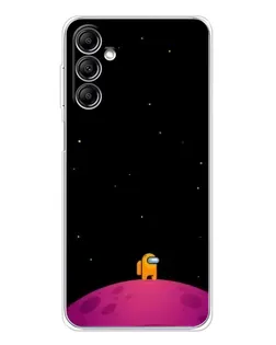 Чехол для Samsung Galaxy M36 5G с картинкой «Одинокий герой на планете» Чехол для Samsung Galaxy M36 5G с картинкой «Одинокий герой на планете»