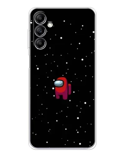 Чехол для Samsung Galaxy M36 5G с картинкой «Красный Among Us»