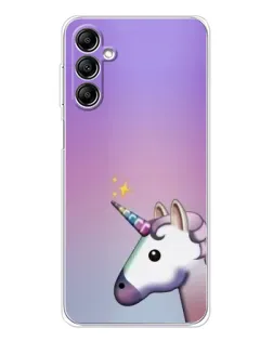 Чехол для Samsung Galaxy M36 5G с картинкой «Единорог градиент»