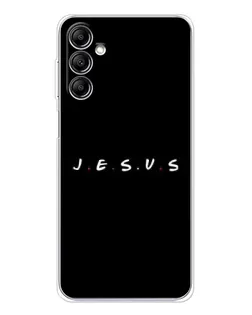 Чехол для Samsung Galaxy M36 5G с картинкой «Точки веры J.E.S.U.S.»