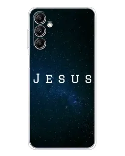 Чехол для Samsung Galaxy M36 5G с картинкой «Звездное небо Jesus»