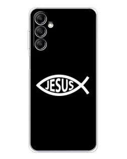 Чехол для Samsung Galaxy M36 5G с картинкой «Классический Jesus»