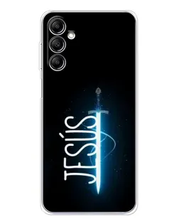 Чехол для Samsung Galaxy M36 5G с картинкой «Меч Духа Jesus»