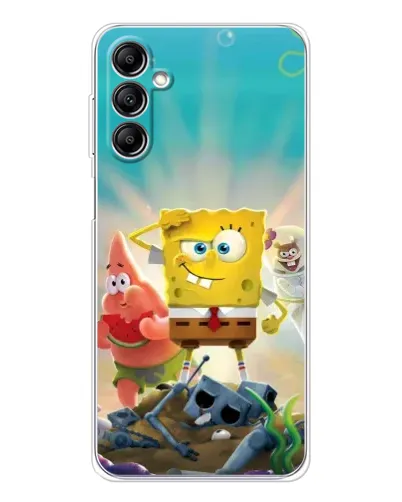 Чехол для Samsung Galaxy M36 5G с картинкой «Спанч Боб победитель» Чехол для Samsung Galaxy M36 5G с картинкой «Спанч Боб победитель»