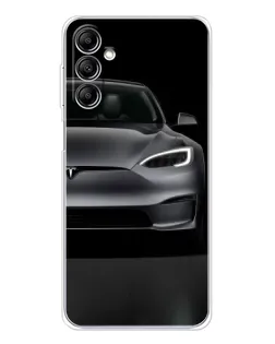 Чехол для Samsung Galaxy M36 5G с картинкой «Tesla Model S Look» Чехол для Samsung Galaxy M36 5G с картинкой «Tesla Model S Look»