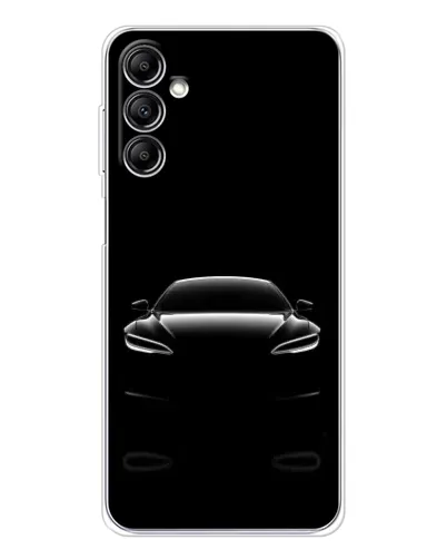 Чехол для Samsung Galaxy M36 5G с картинкой «Силуэт Tesla Night» Чехол для Samsung Galaxy M36 5G с картинкой «Силуэт Tesla Night»