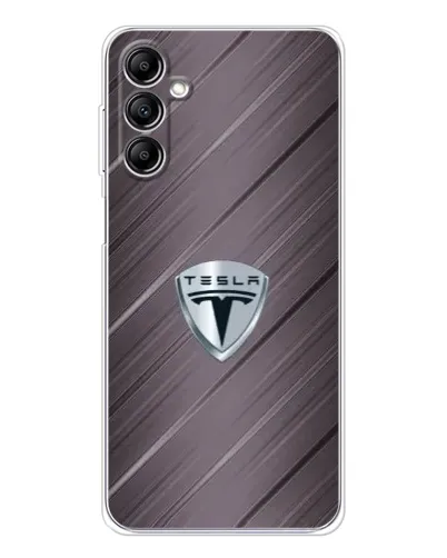 Чехол для Samsung Galaxy M36 5G с картинкой «Металлическая текстура Tesla» Чехол для Samsung Galaxy M36 5G с картинкой «Металлическая текстура Tesla»