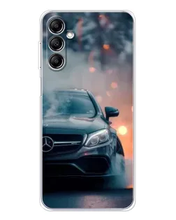 Чехол для Samsung Galaxy M36 5G с картинкой «Mercedes — ночной город» Чехол для Samsung Galaxy M36 5G с картинкой «Mercedes — ночной город»