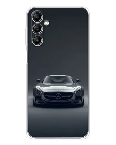Чехол для Samsung Galaxy M36 5G с картинкой «Mercedes на черном» Чехол для Samsung Galaxy M36 5G с картинкой «Mercedes на черном»