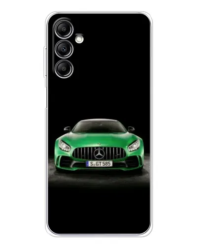 Чехол для Samsung Galaxy M36 5G с картинкой «Mercedes — неоновый лого» Чехол для Samsung Galaxy M36 5G с картинкой «Mercedes — неоновый лого»