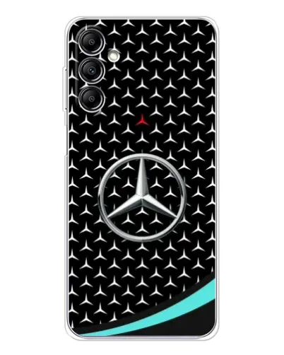 Чехол для Samsung Galaxy M36 5G с картинкой «Mercedes — бирюзовый акцент» Чехол для Samsung Galaxy M36 5G с картинкой «Mercedes — бирюзовый акцент»