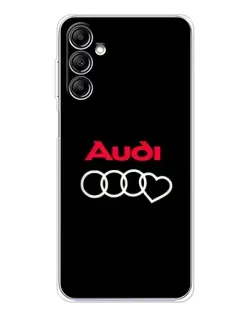 Чехол для Samsung Galaxy M36 5G с картинкой «Логотип Audi Heart» Чехол для Samsung Galaxy M36 5G с картинкой «Логотип Audi Heart»