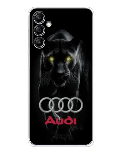 Чехол для Samsung Galaxy M36 5G с картинкой «Пантера и Audi»