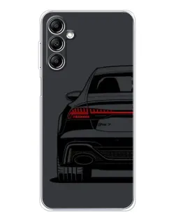 Чехол для Samsung Galaxy M36 5G с картинкой «Задняя часть Audi — арт»