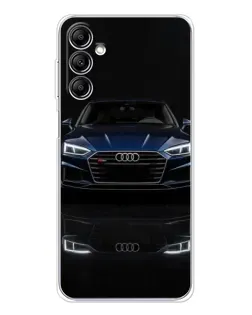 Чехол для Samsung Galaxy M36 5G с картинкой «Audi — ночное отражение»