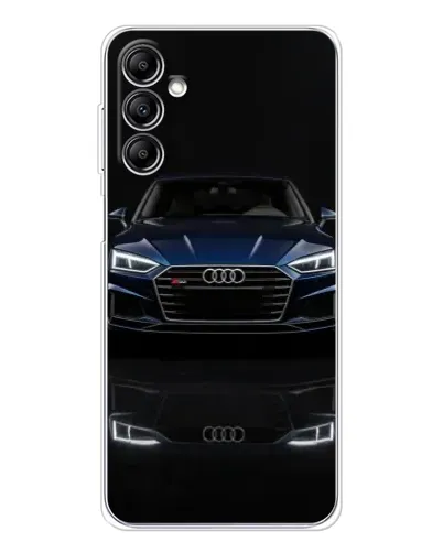 Чехол для Samsung Galaxy M36 5G с картинкой «Audi — ночное отражение»