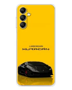 Чехол для Samsung Galaxy M36 5G с картинкой «Lamborghini Huracan черный»
