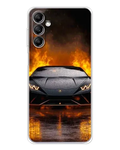 Чехол для Samsung Galaxy M36 5G с картинкой «Lamborghini в огне» Чехол для Samsung Galaxy M36 5G с картинкой «Lamborghini в огне»