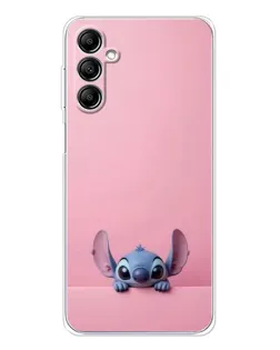 Чехол для Samsung Galaxy M36 5G с картинкой «Stitch выглядывает»