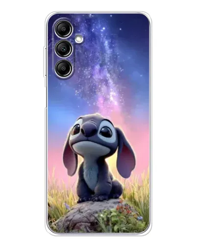Чехол для Samsung Galaxy M36 5G с картинкой «Стич на рассвете»
